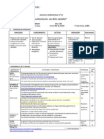 Sesiones de Aprendizaje CAS