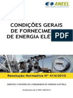 Ciondições gerais de fornecimentoo de Energia Eletrica