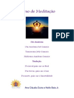 Curso Meditação