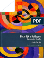 Cordua Carla - Sloterdijk Y Heidegger La Recepcion Filosofica