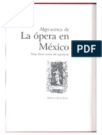 Opera Mexicana - Ernesto de La Peña