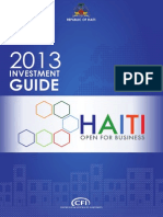 2013 Investment Guide to Haiti