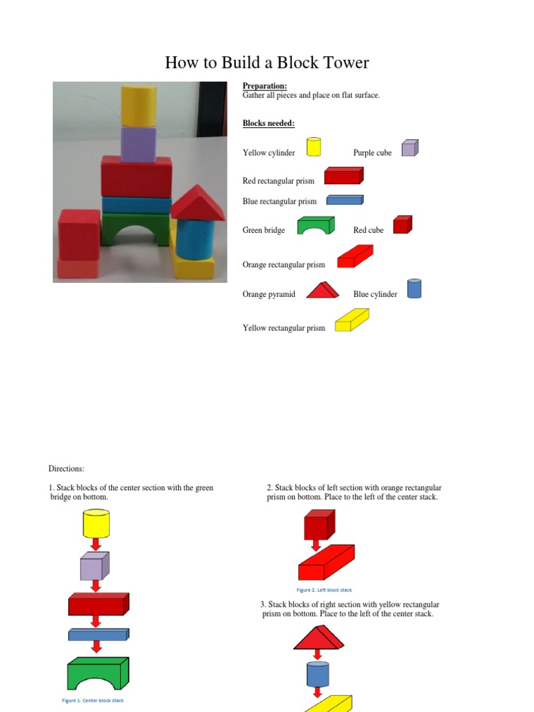 How to Build a Block Tower | PDF