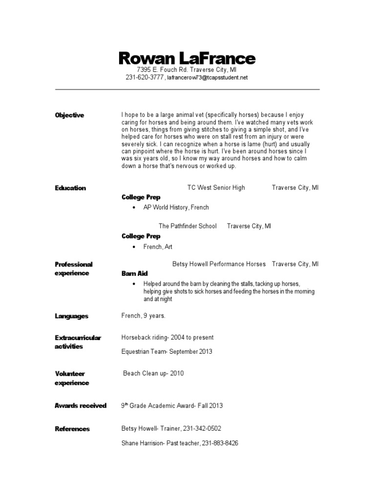 Resume Rules | PDF | Cooking, Food & Wine | Home & Garden