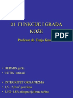 01 Funkcije I Gradja Koze 2012