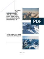 Economic Benefits of Jumbo Glacier Resort by Dr. Alan Artibise, PhD MICP