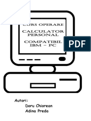 Penelope hypothesis Pearly Curs Operare Calculator Personal - Doru Chiorean | PDF