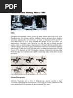 History of Film PDF | PDF | Animation | Cinema