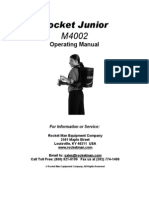 4002 Operating Manual