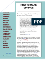 DCA4B How To Make Springs PDF