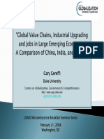 Global Value Chains, Industrial Upgrading and Jobs in Large Emerging Economies: A Comparison of China, India, and Mexico