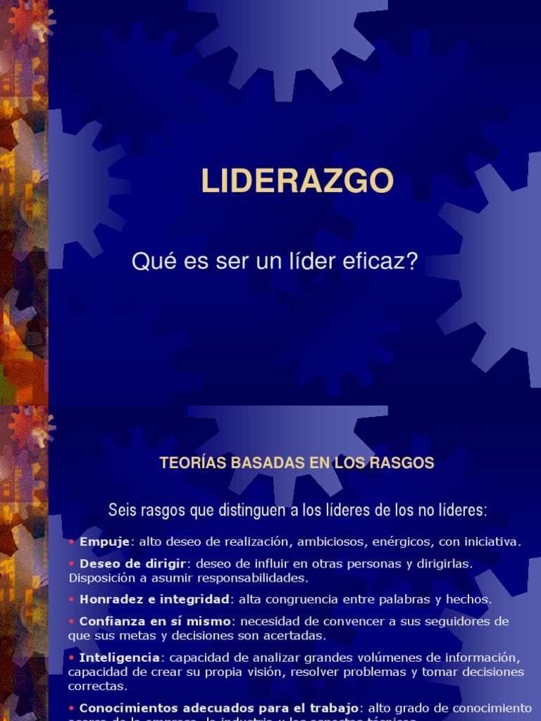 Claves para un Liderazgo Eficaz | PDF