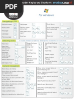 Adobe Acrobat Keyboard Shortcuts Guide | PDF | Window (Computing ...