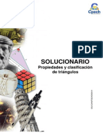 Solucionario guía práctica Propiedades y clasificacion de triangulos 2013