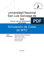 Simulacion de Colas - MTC