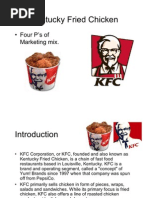 Download Kentucky Fried Chicken- KFC - Marketing Mix - four Ps by rohanchow SN19080033 doc pdf