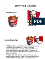 Kentucky Fried Chicken - KFC - Marketing Mix - Four P's