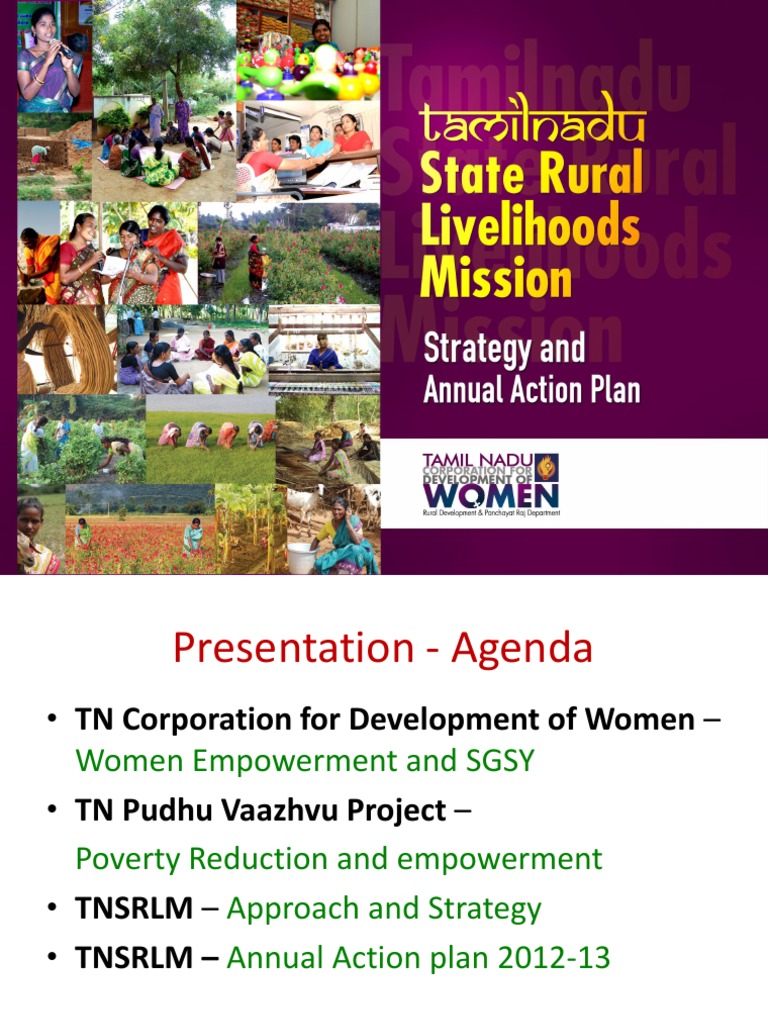 TNSRLM: Empowering Rural Livelihoods | PDF | Social Exclusion | Poverty