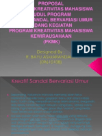 Sandal Bervariasi Umur