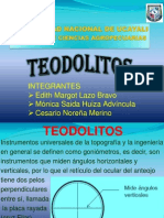 Topografia - Teodolitos