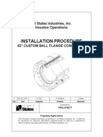 Installation Procedure For Misalignment Flange. Bolting Sequence