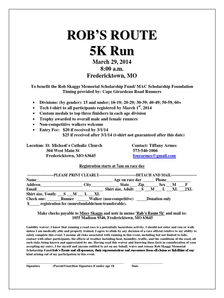 Rob Route Flyer | PDF