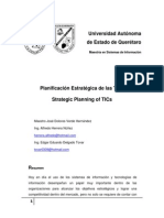 Planificación Estrategica de Las Tics