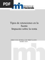 Tablas de Retención ISR El Salvador 2024 | PDF | Impuesto sobre la ...