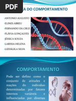 GENÉTICA DO COMPORTAMENTO