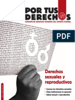 Derechos Sexuales y Reproductivos. Cartilla (CDHDF)