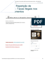 Ação de Repetição de Indébito - Taxas Ilegais nos Financiamentos_ Ação Revisional de financiamento de veículos - JUROS ABUSIVOS