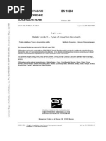 Iso En 10204-3.1 2004