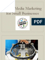 Social Media Marketing For Small Businesses