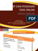 Ralat Dan Pengisian Emis Online 2012 - Sekolah