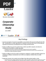 Download Corporate Citizenship Executive Summary by 3BL Media Staff SN19082634 doc pdf