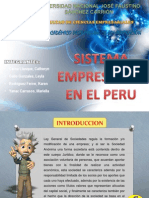 Sistema Empresarial en El Peru
