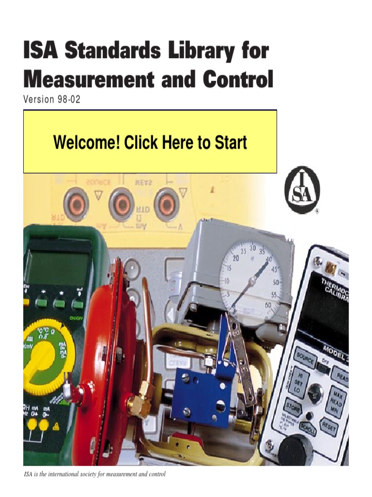 ISA Standards Library For Measurement and Control: Welcome! Click Here ...