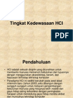 Tingkat Kedewasaan HCI