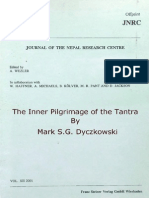 Dyczkowski Mark S G Inner Pilgrimage of The Tantra 59p