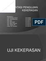 Presentasi Uji Kekerasan