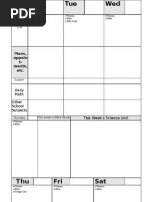 Teacher Planner