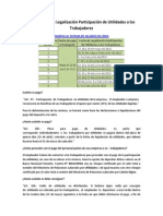 Cronograma de Legalización Participación de Utilidades a los Trabajadores