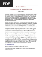 Contradictions of the Khilafat Movement