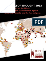 IHEU Freedom of Thought Report 2013