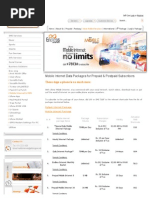 Ufone Mobile Internet Data Buckets _ Ufone GSM