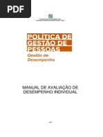 Manual Avaliação de Desempenho