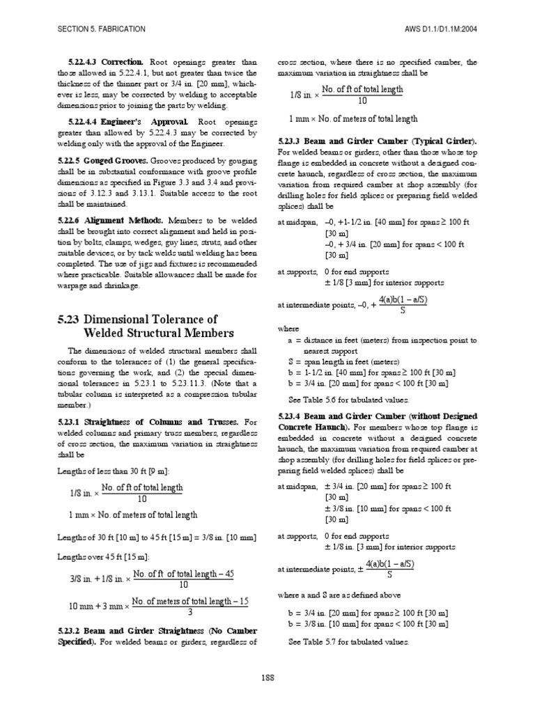 Dimensional Tolerance Pdf Engineering Tolerance Truss
