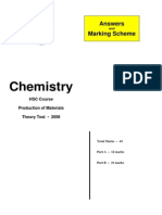 JR Term 3 Chemistry 2006 Answers