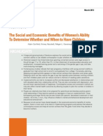 Social Economic Benefits