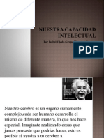 Nuestra Capacidad Intelectual